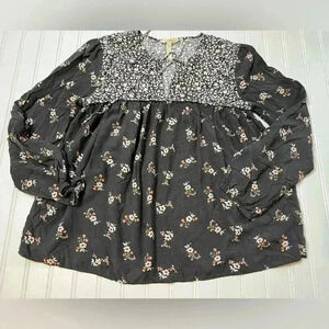 Matilda Jane Dream Chasers In the Breezeway Blouse Womens Tunic Medium. 244